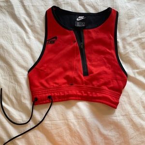 Nike sportswear crop top